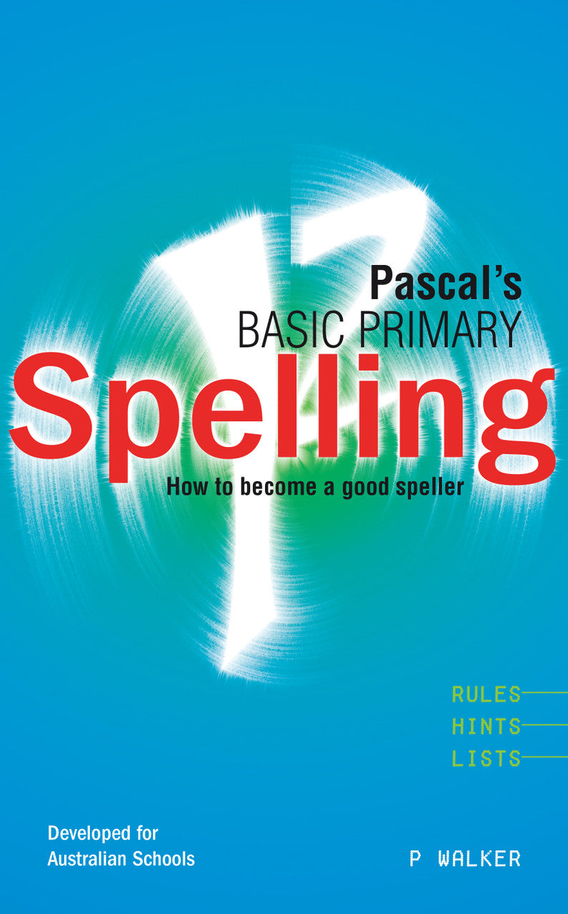 Pascal's Basic Primary Spelling