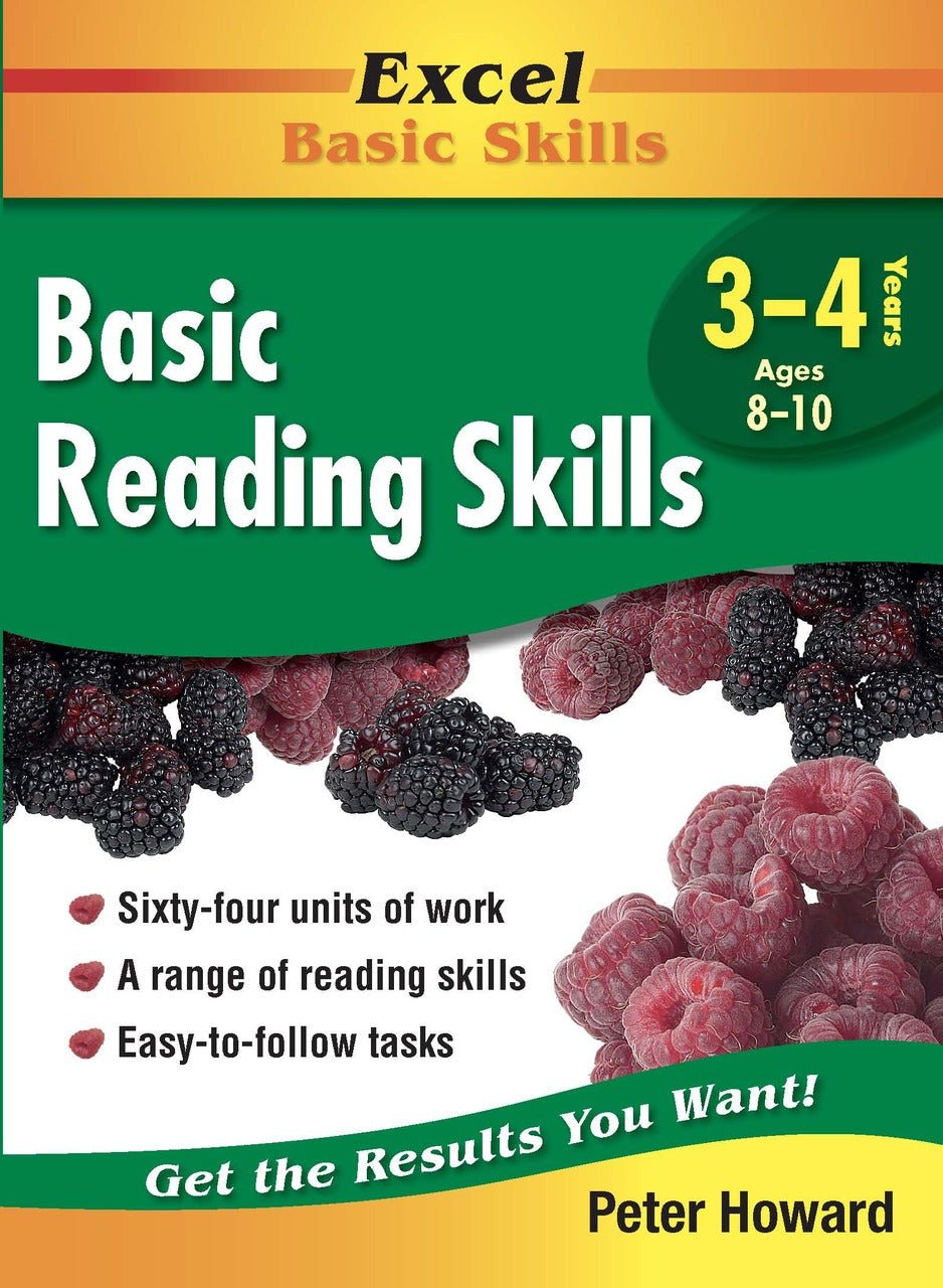 Excel Basic Skills - Basic Reading Skills Years 3 - 4 - The Leafwhite Group